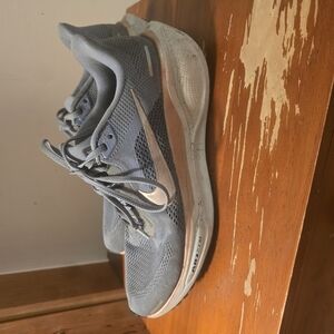 Nike Blue and White Running Shoes